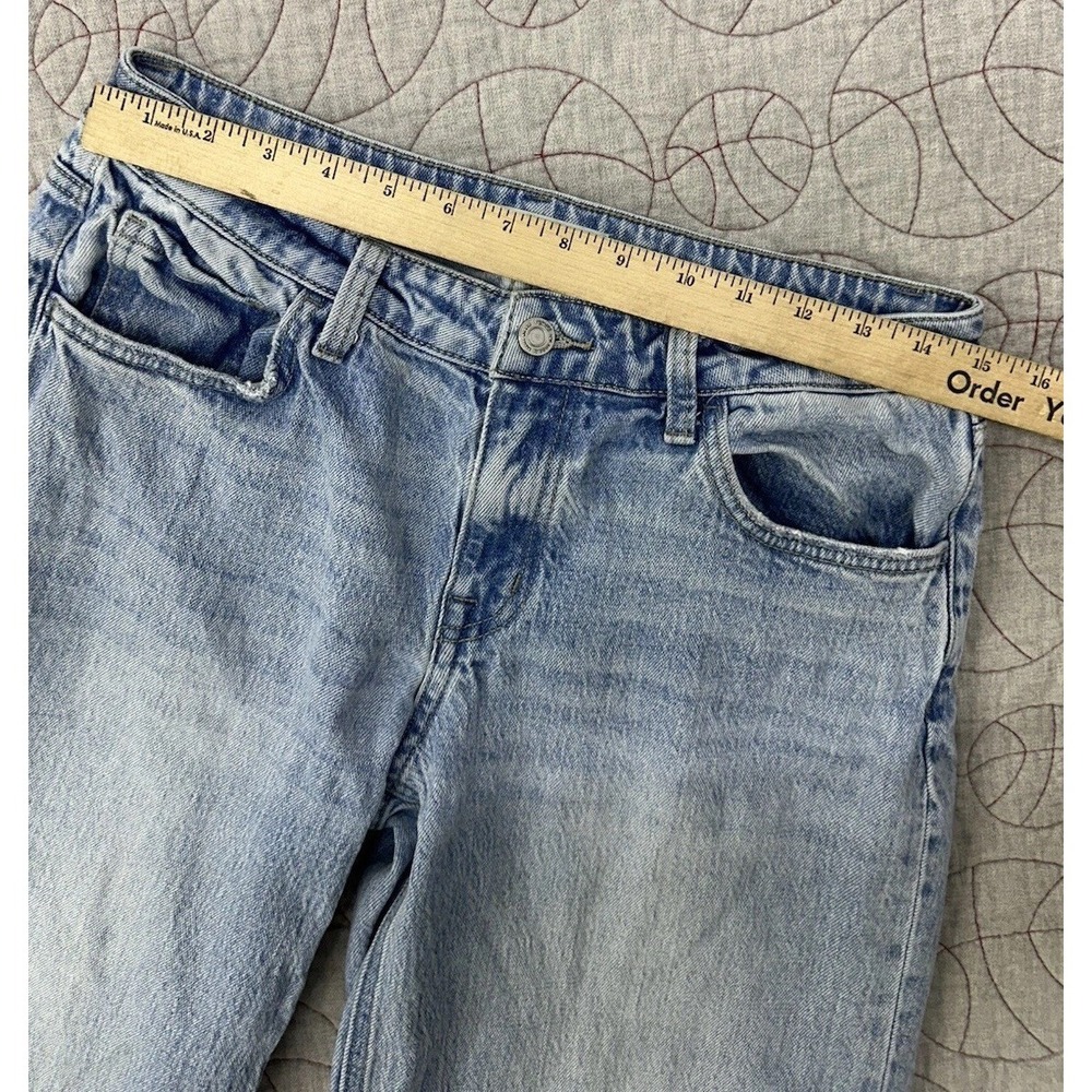 Vervet High Rise Wide Leg Straight Cut Jeans Light Wash / Women's 28‎ - Picture 8 of 9